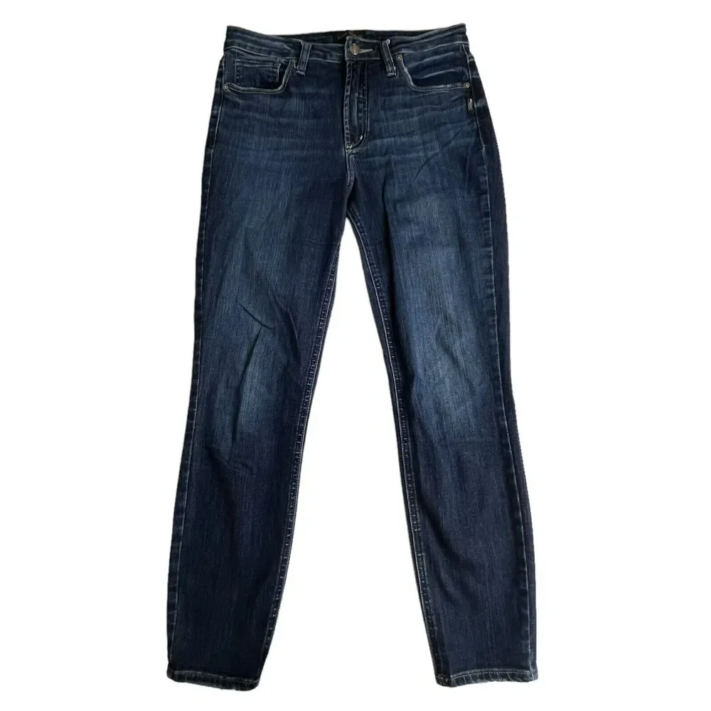 Silver Jeans‎ Co Womens Dark Wash High Note Skinny Jeans 28